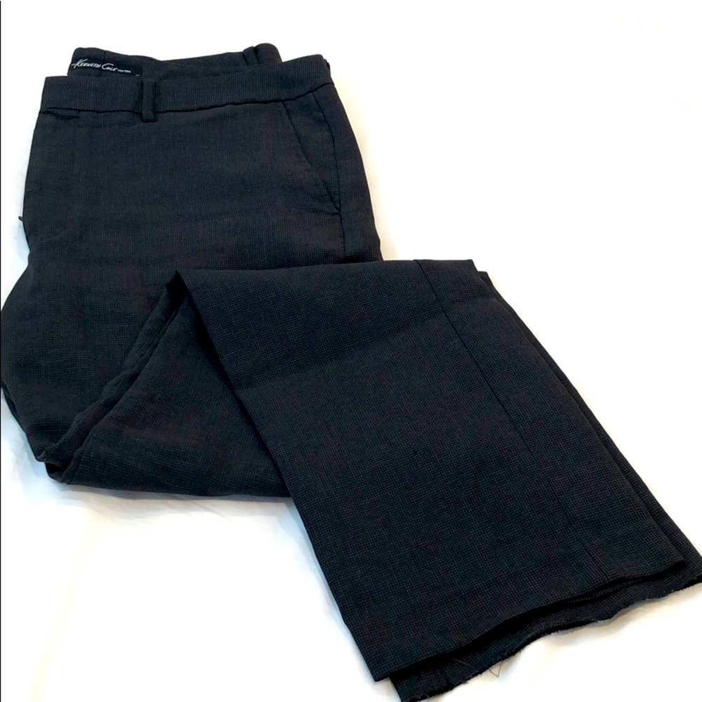 LAST CALL Kenneth Cole | Gray Check Dress Pants